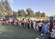 ببینید| آغاز مسابقات فوتبال جام محلات حاشیه شهر زاهدان به یاد شهدای مدرسه شجره طیبه و شهدای جنگ رمضان(2)