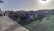 ببینید| آغاز مسابقات فوتبال جام محلات حاشیه شهر زاهدان به یاد شهدای مدرسه شجره طیبه و شهدای جنگ رمضان(2)