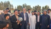 ببینید| آغاز مسابقات فوتبال جام محلات حاشیه شهر زاهدان به یاد شهدای مدرسه شجره طیبه و شهدای جنگ رمضان(2)