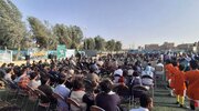ببینید| آغاز مسابقات فوتبال جام محلات حاشیه شهر زاهدان به یاد شهدای مدرسه شجره طیبه و شهدای جنگ رمضان(2)