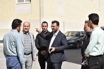 نظارت مدیرکل راه و شهرسازی استان سمنان بر روند تکمیل پروژه های بهارستان و حکیم الهی سمنان