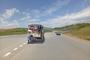 ببینید|  عملیات خط‌کشی آکس جاده محور جوانرود به بیاشوش