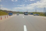 ببینید|  عملیات خط‌کشی آکس جاده محور جوانرود به بیاشوش