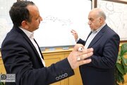 ببینید | نشست مشترک مدیرعامل شرکت ساخت و توسعه با نماینده مردم زرند و کوهبنان در مجلس شورای اسلامی
