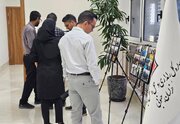 برپایی نمایشگاه عکس آلبوم خاطرات خانواده بزرگ راهداری و حمل و نقل جاده ای استان خراسان جنوبی
