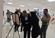 برپایی نمایشگاه عکس آلبوم خاطرات خانواده بزرگ راهداری و حمل و نقل جاده ای استان خراسان جنوبی