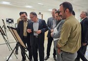 برپایی نمایشگاه عکس آلبوم خاطرات خانواده بزرگ راهداری و حمل و نقل جاده ای استان خراسان جنوبی