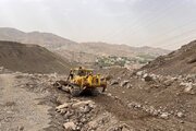 ببینید|ادامه عملیات احداث کنار گذر پل B1 توسط اداره کل راهداری و حمل و نقل جاده‌ای استان البرز