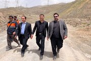 ببینید|بازدید مهندس داریوش باقرجوان مدیرکل راهداری وحمل و نقل جاده‌ای استان البرز و نماینده سازمان برنامه و بودجه استان البرز از مراحل احداث کنار گذر پل B1