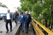 ببینید | بازديد مدیرعامل شرکت ساخت و توسعه از پروژه احداث پل بزرگ پل سفید