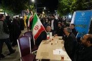 دیدار مردمی مدیرکل راه و شهرسازی آذربایجان‌غربی در رزمگاه شبانه