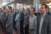 ببینید|حضور مدیرکل، معاونین و کارکنان بسیجی اداره کل راه و شهرسازی سیستان و بلوچستان در دومین مراسم گرامیداشت رئیس جمهور شهید و شهدای خدمت