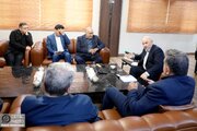 ببینید | نشست معاون وزیر راه و شهرسازی با استاندار مازندران