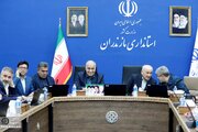 ببینید | نشست معاون وزیر راه و شهرسازی با استاندار مازندران