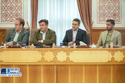ببینید | مراسم گرامیداشت هفته ارتباطات و روابط عمومی با حضور وزیر راه و شهرسازی (1)