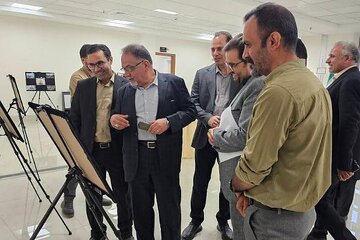برپایی نمایشگاه عکس آلبوم خاطرات خانواده بزرگ راهداری و حمل و نقل جاده ای استان خراسان جنوبی