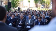 ببینید| افتتاح ساختمان الحاقی بیمارستان مراغه