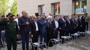 ببینید| افتتاح ساختمان الحاقی بیمارستان مراغه