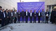 ببینید| افتتاح ساختمان الحاقی بیمارستان مراغه