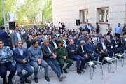 ببینید| افتتاح ساختمان الحاقی بیمارستان مراغه