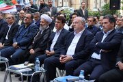 ببینید| افتتاح ساختمان الحاقی بیمارستان مراغه
