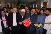 ببینید| افتتاح ساختمان الحاقی بیمارستان مراغه