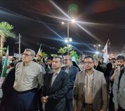 ببینید| تجلی خدمت و بیعت در ۸۳ شب تجمع اقتدار مردم زاهدان؛ برپایی سومین میز خدمت راه و شهرسازی سیستان و بلوچستان