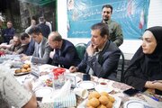 سومین میز خدمت موکب شهید تنگسیری