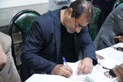 سومین میز خدمت موکب شهید تنگسیری