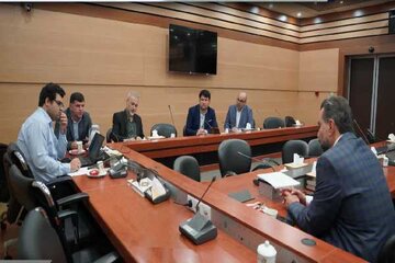 نشست راه وشهرسازی با مسئولان بانک ملی