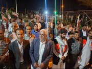 ببینید | حضور مقتدرانه راهداران حوزه سیستان و پرسنل پایانه مرزی میلک به همراه خانواده ها در تجمعات شبانه بیعت با رهبر انقلاب اسلامی ایران
