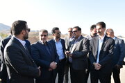 نظارت مسئولان استان سمنان بر مراحل پایانی احداث باند دوم محور آستانه-دیباج