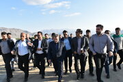 نظارت مسئولان استان سمنان بر مراحل پایانی احداث باند دوم محور آستانه-دیباج
