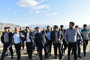 نظارت مسئولان استان سمنان بر مراحل پایانی احداث باند دوم محور آستانه-دیباج