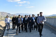 نظارت مسئولان استان سمنان بر مراحل پایانی احداث باند دوم محور آستانه-دیباج
