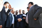 نظارت مسئولان استان سمنان بر مراحل پایانی احداث باند دوم محور آستانه-دیباج