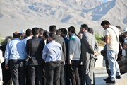 نظارت مسئولان استان سمنان بر مراحل پایانی احداث باند دوم محور آستانه-دیباج