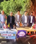 ببینید|برپایی میز خدمت اداره راه و شهرسازی در تجمع اقتدار مردم شهرستان زابل