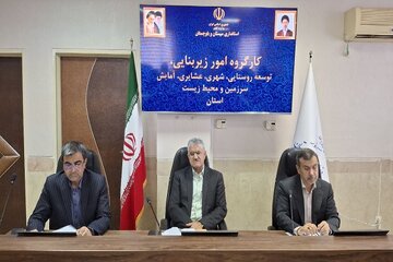 ببینید| جلسه کارگروه امور زیربنایی، توسعه روستایی، شهری، عشایری، آمایش سرزمین و محیط زیست استان سیستان و بلوچستان