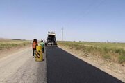 ببینید|ادامه عملیات روکش آسفالت محور روستایی اقبالیه از توابع شهرستان نظرآباد