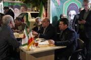 گزارش تصویری // تجلی خدمت در سنگر مقاومت؛ استمرار برپایی میز خدمت راهداری و حمل و نقل جاده ای آذربایجان‌غربی در موکب مقاومت این اداره کل