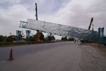 ساخت پل عابر پیاده شهرک صنعتی همدان با  60 میلیارد ریال اعتبار