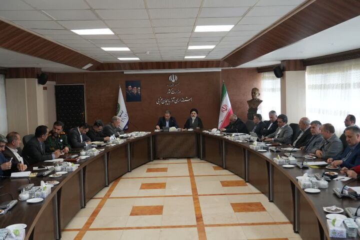 جلسه ستاد بازسازی مناطق آسیب دیده از جنگ تحمیلی سوم