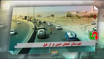ویدیو | ارتقای ایمنی محورهای شهرستان لنجان