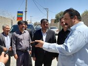ببینید بازدید میدانی مدیرکل راهداری و حمل ونقل جاده ای  سیستان و بلوچستان به همراه نماینده مردم سیستان در مجلس شورای اسلامی از محورهای روستایی حوزه سیستان و بررسی مسائل و مشکلات روستاییان
