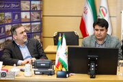 ببینید | جلسه مدیرعامل شرکت ساخت و توسعه با محمدرضا رضایی‌کوچی نماینده مردم جهرم، حمیدرضا گودرزی نماینده مردم الیگودرز، محمدمهدی فروردین نماینده مردم فراشبند، فیروزآباد، قیر و کارزین و روح‌الله لک‌علی‌آبادی نماینده مردم ازنا و دورود در مجلس شورای اسلامی