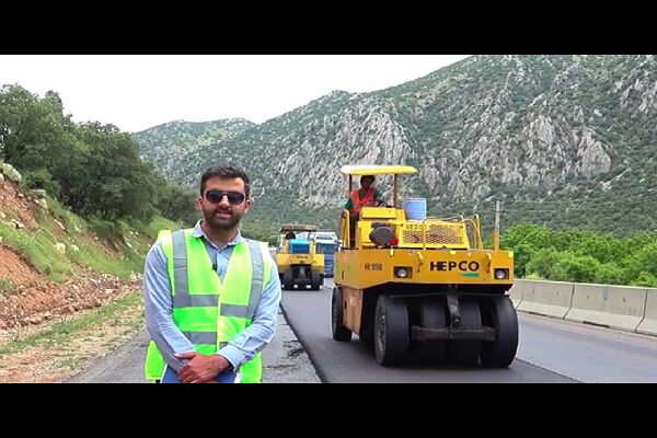ویدیو| ️عملیات بهسازی و روکش آسفالت در بزرگراه کربلا محور سرمیل به گردنه پاطاق بطول ۱۴ کیلومتر