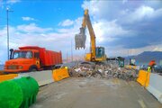 گزارش تصویری //آغاز یک تحول بزرگ در قلب آذربایجان غربی/ عملیات بزرگ ساماندهی و منظر‌آرایی مهم‌ترین ورودی استان آغاز شد