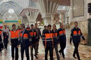 ببینید| تجدید میثاق مدیرکل و کارکنان اداره کل راهداری و حمل‌ونقل جاده‌ای استان البرز با آرمان‌های حضرت امام خمینی (ره)