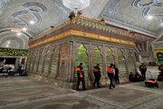 ببینید| تجدید میثاق مدیرکل و کارکنان اداره کل راهداری و حمل‌ونقل جاده‌ای استان البرز با آرمان‌های حضرت امام خمینی (ره)